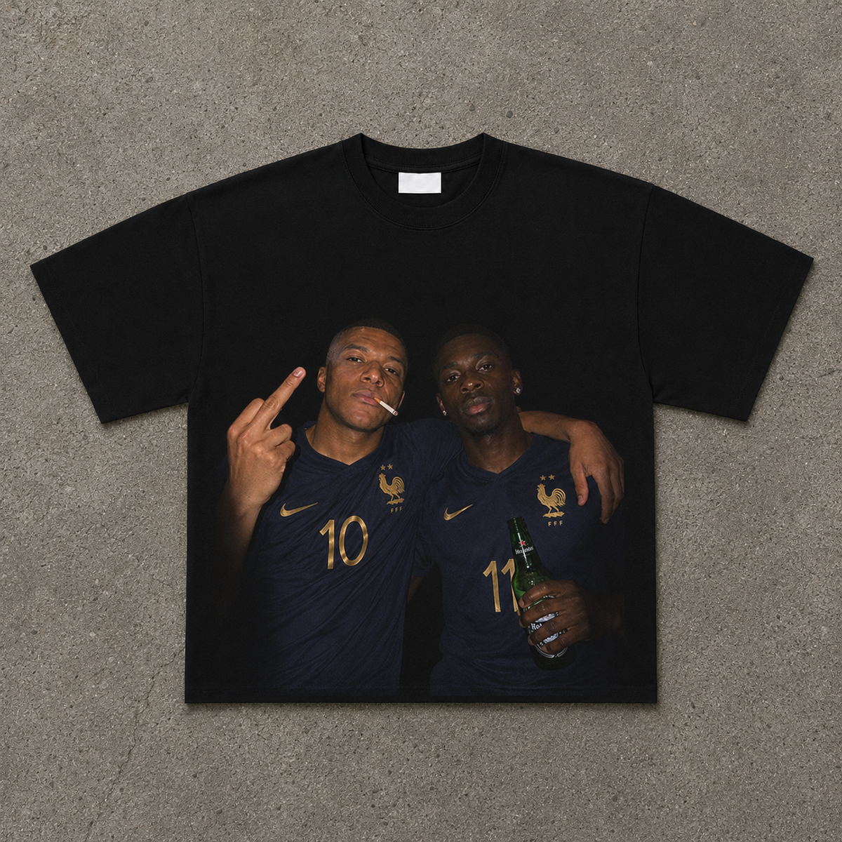 France Matchday Tee black shirt