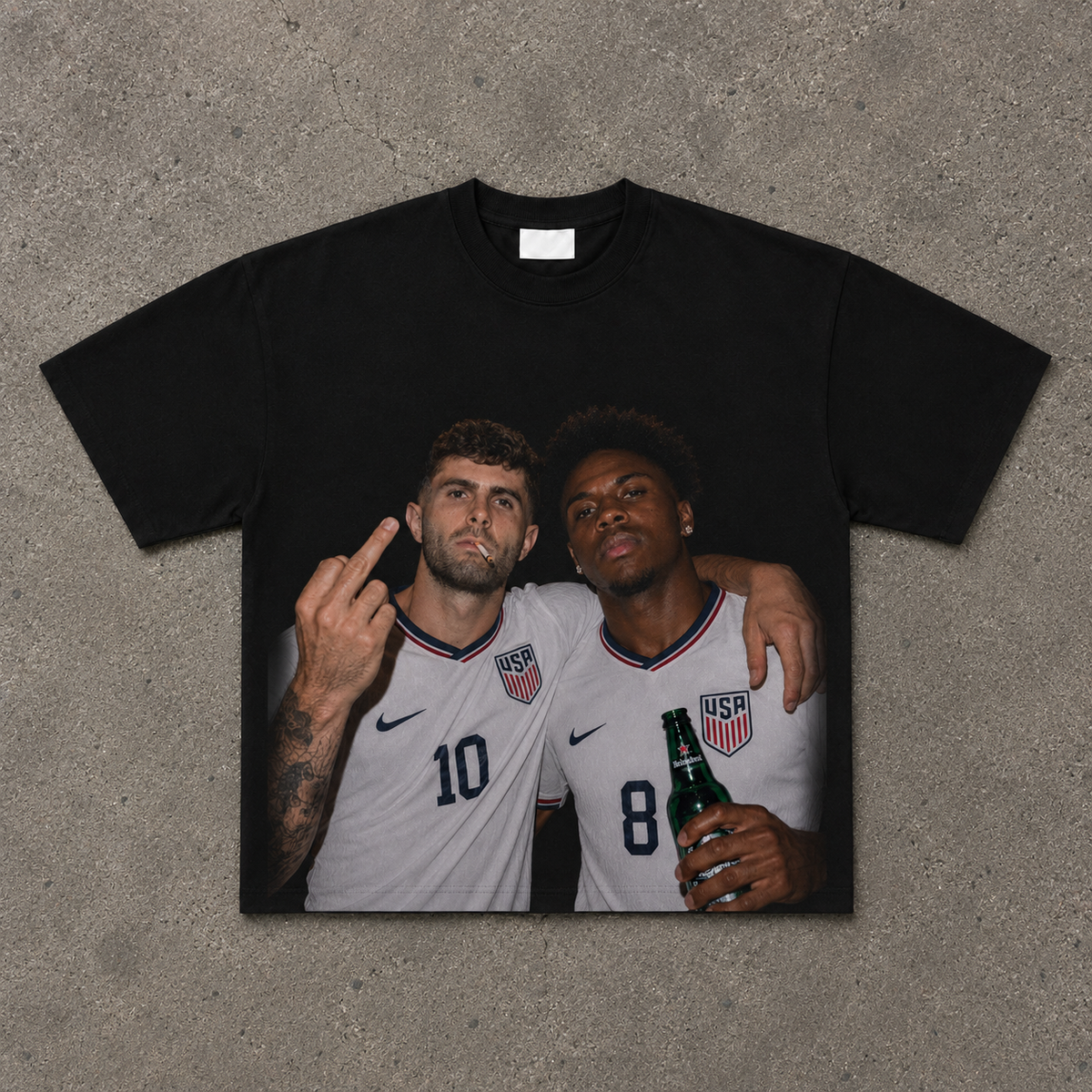 USA Matchday Tee black shirt