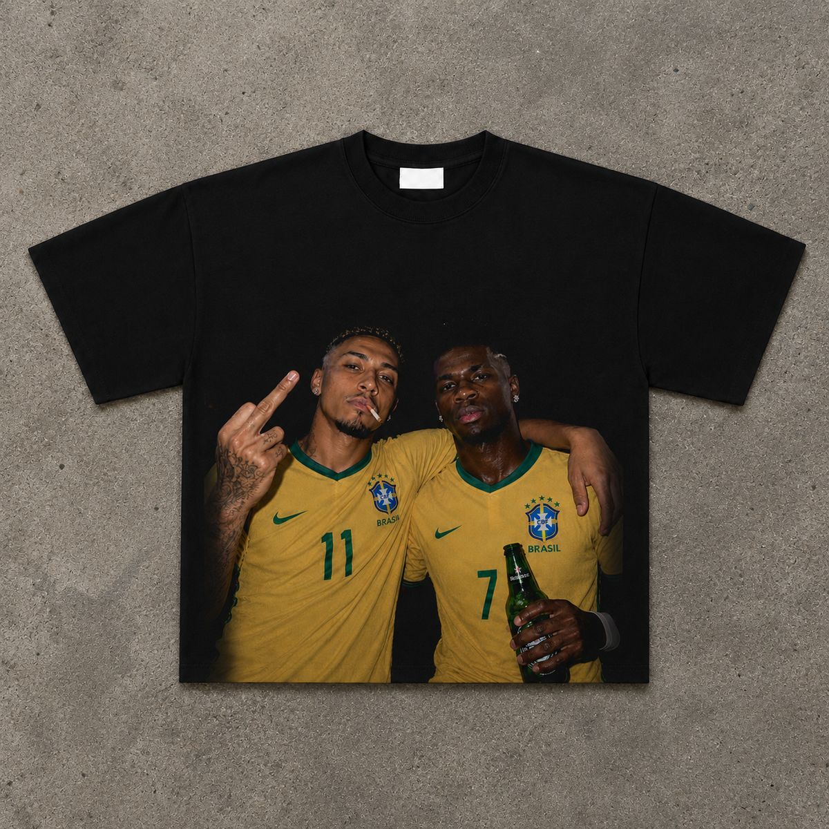 Brazil Matchday Tee black shirt